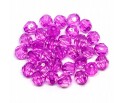 Koraliki Szlifowane Kule Akryl 6mm 200szt Róż C.
