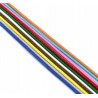 SZNUREK JUBILERSKI POLIESTROWY POWLEKANY SNAKE MIX KOLORÓW 1mm 10 x 1m