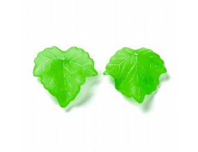 Zawieszki Koraliki do Kolczyków Listki 24mm 5sz Zi