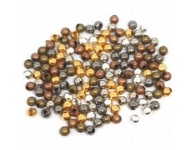 Mix Metalowe Kuleczki Kulki Przekładki 4mm 100szt
