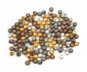 Mix Metalowe Kuleczki Kulki Przekładki 4mm 100szt