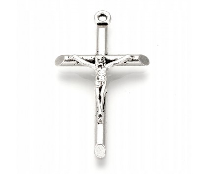 Zawieszka Wisiorek Krzyż Krzyżyk Jezus 40x24mm 1sz