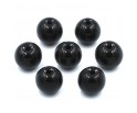 Koraliki perły szklane perła 8mm czarny