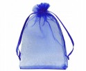 Organza woreczek z ogranzy 14x9 Święta 1szt Granat