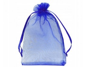 Organza woreczek z ogranzy 14x9 Święta 1szt Granat