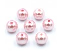 Koraliki perły szklane perła 8mm róż jasny