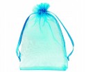 Organza woreczek z ogranzy 14x9 1szt Niebieski