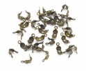 Łapaczki do biżuterii żeńskie do linki 7,5mm 20szt Złote Ant.
