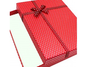 Pudełko Prezentowe Ozdobne do Biżuterii z Kokardką