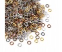 Ogniwa Ogniwka Kółeczka do Biżuterii 4mm 250sz Mix