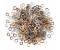 Ogniwa Ogniwka Kółeczka do Biżuterii 4mm 250sz Mix