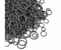 Mix Kółeczka Ogniwka 4-10mm 10g ~130sz Srebrny Ant