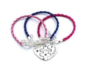 komplet bransoletek best friends forever