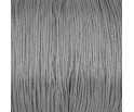 B484 SZNUREK nylonowy topliwy SZARY ~0,4mm 5m