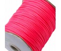 SZNUREK JUBILERSKI POWLEKANY SNAKE 2mm 2m RÓŻ NEON