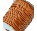 SZNUREK JUBILERSKI POWLEKANY SNAKE 2mm 2m BRĄZOWY