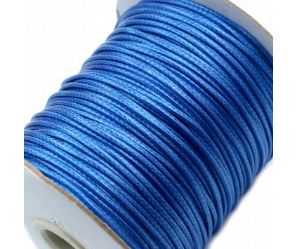 SZNUREK JUBILERSKI POWLEKANY SNAKE 2mm 2m NIEB.
