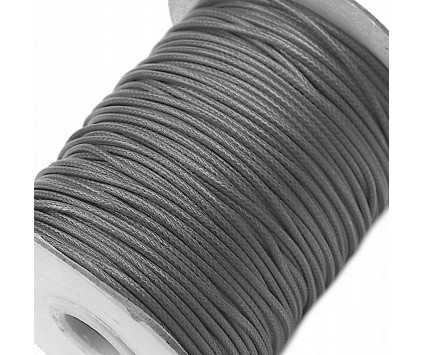 SZNUREK JUBILERSKI POWLEKANY SNAKE 2mm 2m GRAFIT