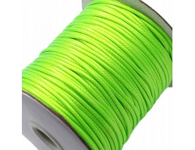 SZNUREK JUBILERSKI POWLEKANY SNAKE 2mm 2m NEON