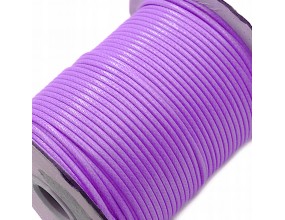 SZNUREK JUBILERSKI POWLEKANY SNAKE 2mm 2m FIOLET