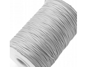 SZNUREK TOPLIWY BŁYSK 1mm 5 METRÓW SZARY