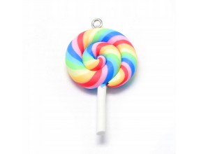Zawieszka LIZAK Lollipop Modelina 48x28mm 1szt
