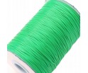 SZNUREK TOPLIWY BŁYSK 1mm 10 METRÓW ZIELONY JASNY