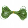 B214 SZNUREK nylonowy topliwy OLIWKOWY ~0,4mm 5m
