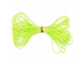 BF228 SZNUREK nylonowy ŻÓŁTY NEONOWY ~0,4mm 5m
