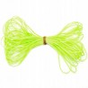 BF228 SZNUREK nylonowy ŻÓŁTY NEONOWY ~0,4mm 5m