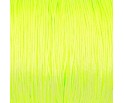 BF228 SZNUREK nylonowy ŻÓŁTY NEONOWY ~0,4mm 5m