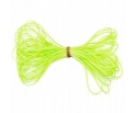 BF228 SZNUREK nylonowy ŻÓŁTY NEONOWY ~0,4mm 5m