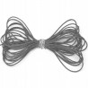 A485 SZNUREK nylonowy topliwy SZARY CIE. ~0,8mm 5m