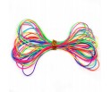 B900 SZNUREK nylonowy topliwy MULTIKOLOR ~0,4mm 5m
