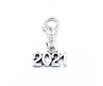 Zawieszka 2021 do bransoletek Charms