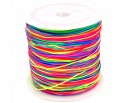 B900 SZNUREK nylonowy topliwy MULTIKOLOR ~0,4mm 5m