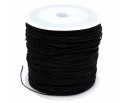 B900 SZNUREK nylonowy topliwy CZARNY ~0,4mm 5m