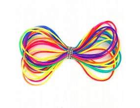 AC01 SZNUREK nylonowy topliwy MULTIKOLOR ~0,8mm 5m