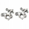 Zawieszka metalowa charms KOŃ 20x18mm 2szt
