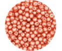 77 PERŁA PERŁY PEREŁKI SZKLANE 4mm 50szt