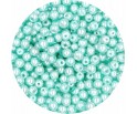 45 PERŁA PERŁY PEREŁKI SZKLANE 4mm 50szt