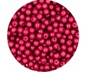 17 PERŁA PERŁY PEREŁKI SZKLANE 4mm 50szt