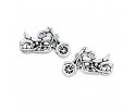 Zawieszka CHARMS Motor 14x24mm Metal 2szt