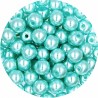 45 PERŁA PERŁY PEREŁKI SZKLANE 6mm 30szt