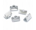 Końcówka rzemienia sznurka wstążki 13x7x5mm 10szt