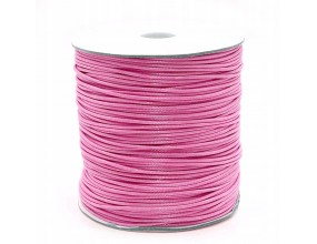 SZNUREK JUBILERSKI POWLEKANY SNAKE 1,5mm 2m RÓŻ