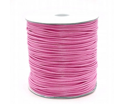 SZNUREK JUBILERSKI POWLEKANY SNAKE 1,5mm 2m RÓŻ