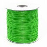 SZNUREK JUBILERSKI POWLEKANY SNAKE 1,5mm 2m ZIELO