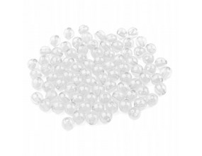Koraliki kuleczki akrylowe 6mm Przezroczyste 60szt