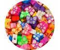 KORALIKI FIMO MOTYLE MOTYLKI MASA FIMO mix 20szt